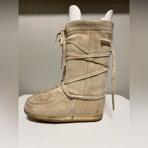 Steger Mukluks Quetico Gray Size US 7 Women’s Tall Blanket Boots